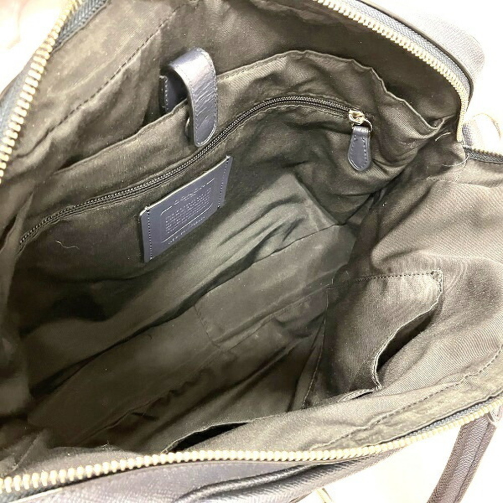 COACH Beckett F68030 Leather 2WAY Shoulder Bag Handbag Business Men's - Picture 6 of 9